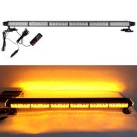 Luces estroboscópicas de tira larga para techo de coche, luces LED de 12-24v, 318-6, gran oferta