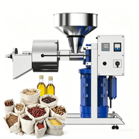 Presse à huile commerciale automatique à double pression pour graines de soja, noix de coco, arachides, graines de lin et graines de tournesol