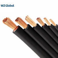 Cable de Soldadura de Cobre con Aislamiento de Goma 450/750V Clase 6 para Construcción