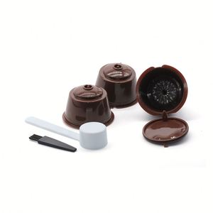 Cápsulas de Café Reutilizables Compatibles con <span class=keywords><strong>Dolce</strong></span> <span class=keywords><strong>Gusto</strong></span>, Recargables, de Plástico, Filtros de Café <span class=keywords><strong>Dolce</strong></span> <span class=keywords><strong>Gusto</strong></span> - Product Image 3