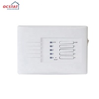 Termostato de radiador inalámbrico programable de calefacción remota de pared para calefacción de caldera