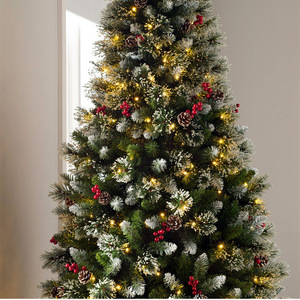Árbol de Navidad Artificial de PVC de 180 cm con Agujas de Pino, Decoraciones Navideñas Festivas para la Temporada Festiva - Product Image 3