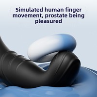 Masseur en gros d'usine avec contrôle par application, dispositif de masturbation anale portable pour homme, pour usage extérieur