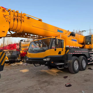 Second Hand XCT QY XCA ZTC 25/50/75/80/100/130/160 Ton Hydraulic All Terrain <b>Crane</b> Five-Section Boom Lifting Truck <b>Crane</b> - Product Image 1