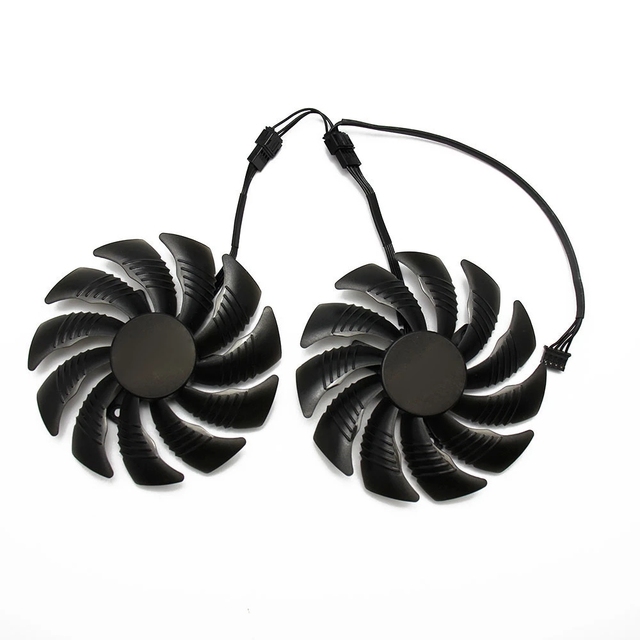 88MM T129215SU PLD09210S12HH 4Pin Cooling Fan For Gigabyte GTX 1050 1060 1070 960 RX 470 480 570 580 Graphics Card Cooler Fan