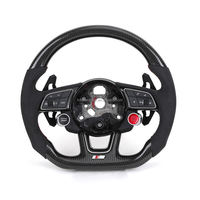 Volant en fibre de carbone, nouveau modèle, très demandé pour Audi B9 A3 A4 A5 S4 RS5 S3 S4 S5 A6 A7 A8 Q5 Q7 Q8 TT R8 S6 RS6 RS7 S7