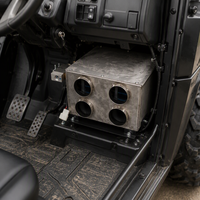 Unité de climatisation UTV DC sous le tableau de bord, 12 volts, électrique, mini système de climatisation 12v, pièces ATV