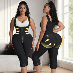 Faja Moldeadora de Alta Compresión para Mujer, Body Reductor Postquirúrgico BBL, Levantador de Glúteos, Control Abdominal, Fajas Postparto - Product Image 1