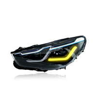 Ensemble de phares LED KGKB pour BMW Série 5 GT F07 2010-2017, double lentille de projecteur, Plug & Play