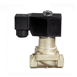 Vanne solénoïde à vapeur COVNA à réduction tarifaire DN25 24 volts normalement fermée en acier inoxydable haute température - Product Image 1