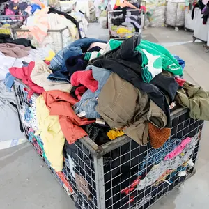 Megan Wholesale Supplier Kg Design Used Clothes Bales Branded Second Hand Clothes
