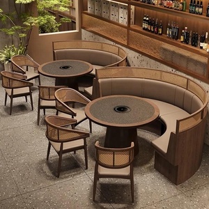 ชุดโต๊ะปิ้งย่างบาร์บีคิวงานปาร์ตี้เฟอร์นิเจอร์ห้องรับประทานอาหารอัจฉริยะ - Product Image 1