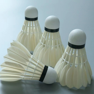 Lông ngỗng Tự Nhiên Cầu lông cầu lông G4 2 lớp nút chai mềm + PU nút chai - Product Image 6