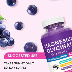 El suplemento <span class=keywords><strong>de</strong></span> <span class=keywords><strong>Ashwagandha</strong></span> vegano OEM y ODM protege la salud cardiovascular, gominolas <span class=keywords><strong>de</strong></span> glicinato <span class=keywords><strong>de</strong></span> magnesio - Product Image 5