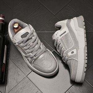 Chaussures décontractées Evergreen de luxe pour hommes, de haute qualité, de créateur, à la mode, en maille, jetables, légères, respirantes et imperméables - Product Image 5