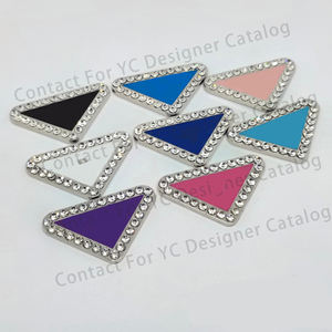 Фирменные шармы с плоской спинкой 43*27 мм - Product Image 1