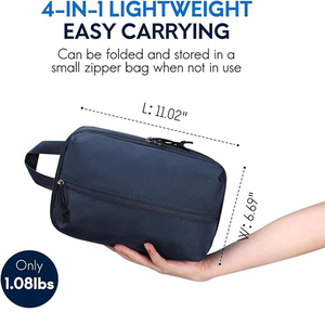 Có thể gập lại không thấm nước mạnh mẽ du lịch hành lý nén Túi du lịch cần thiết tổ chức Đóng gói khối - Product Image 4