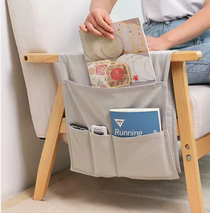 Living Room Sofa Hanging <b>Bag</b> Bedside Caddy <b>Bed</b> Organizer Sundries Arrangement Multi-functional Snacks Mobile Phone Storage <b>Bag</b> - Product Image 3