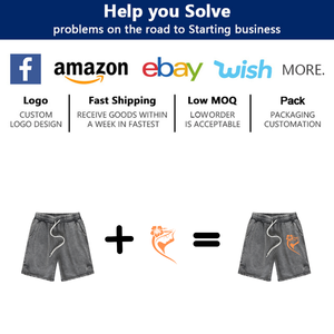 <span class=keywords><strong>Shorts</strong></span> para Hombre con Lavado Ácido y Efecto Desgastado, Fabricante de <span class=keywords><strong>Shorts</strong></span> con Lavado Ácido y Efecto Desgastado Personalizados, <span class=keywords><strong>Shorts</strong></span> Casuales de Estilo Urbano para Hombre - Product Image 6