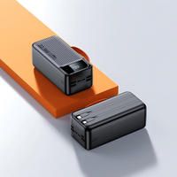 Banque d'alimentation portable 120W en gros d'usine, charge ultra-rapide, grande capacité 50000 mAh, interface d'entrée Type-C, LED, PVC