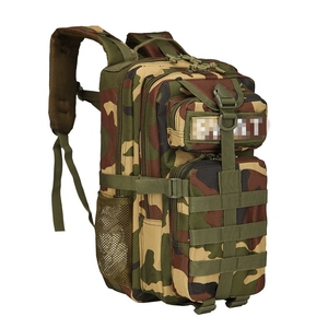 Ngoài trời chiến đấu tấn công Molle chiến thuật Ba lô 800D Oxford Polyester dây kéo công suất lớn Cắm Trại Đi Bộ Đường Dài du lịch không thấm nước OEM - Product Image 6