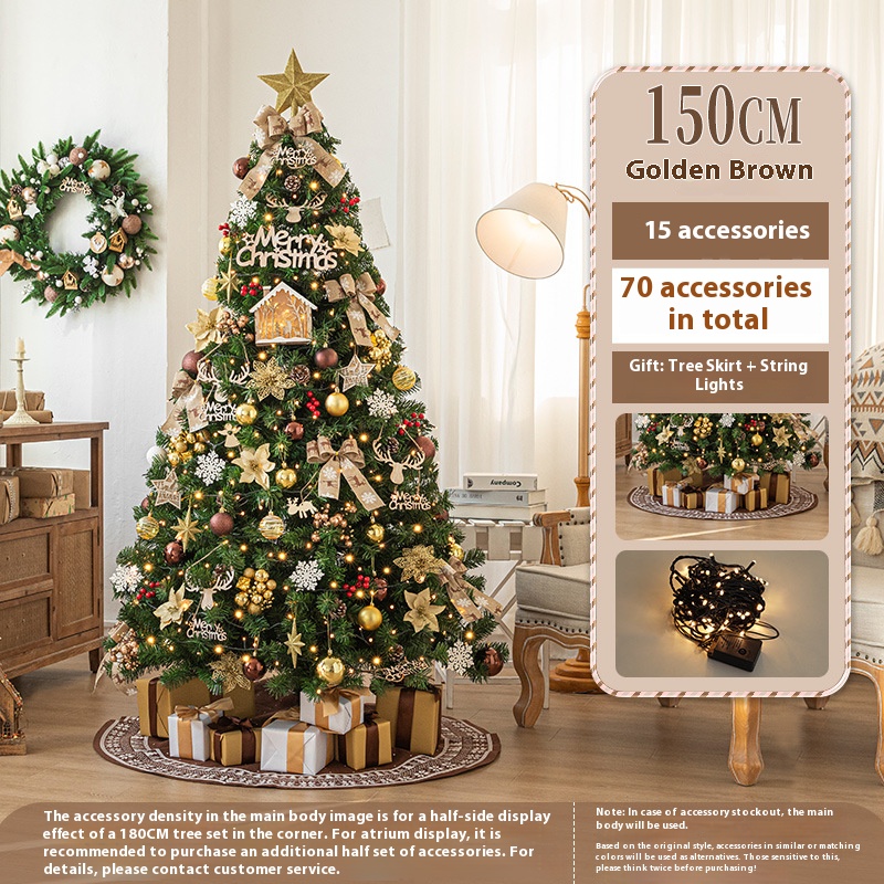 Jupe couleur café doré de 150 cm (hors coffret cadeau)