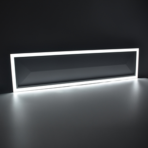 Plafonnier LED <span class=keywords><strong>COMI</strong></span> 20-40W 5CCT 1x4FT en aluminium ultra-mince à éclairage latéral, à montage en surface, dimmable avec veilleuse pour cuisine - Product Image 4