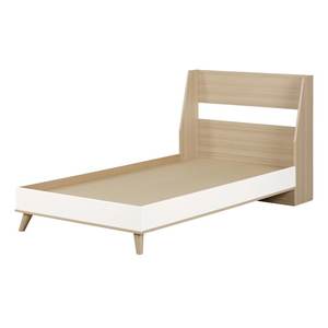 P2ไม้เนื้อคู่ฐานเตียงนอนคาร์บอนดีไซน์เรียบง่ายอบอุ่นสไตล์สแกนดิเนเวียนฐานเตียงแฝด - Product Image 1