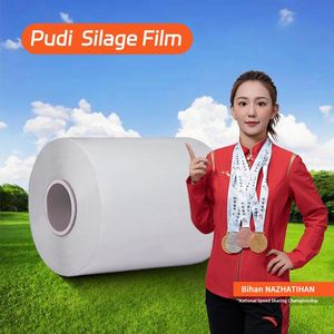 Película de ensilaje agrícola de 30 pulgadas para envolver hierba de ensilaje de balas de heno y otros usos agrícolas 75cm * 1500m * 25um - Product Image 2