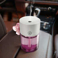 Diffuseur d'arômes USB miniature en verre de luxe à ultrasons, très vendu, avec huile parfumée sans eau pour voiture et maison