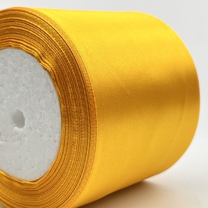 Tùy chỉnh hai mặt satin Ribbon Đồng bằng màu Polyester <span class=keywords><strong>Webbing</strong></span> cho bao bì và quà tặng trang trí - Product Image 6