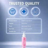Sérum blanchissant pour les dents à l'hydroxyapatite pour le soin de l'émail, blanchiment des dents sensibles, sans peroxyde, élimination des taches