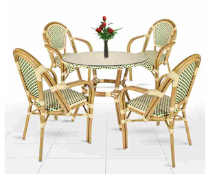 Moderner Outdoor Wasserdichter Aluminium <span class=keywords><strong>Joelle</strong></span> Bistrostuhl für Hochzeit, Zuhause, Bar, Gastronomie und Hotelgebrauch - Product Image 6