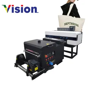 Mesin cetak t-shirt Printer A3 Dtf profesional kualitas tinggi kepala Xp600 panas Untuk kaus tas kanvas cetak Hoodie