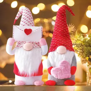 Mutlu sevgililer günü Gnome hediyeler oyuncaklar Nordic Gnome yaşlı adam bebek sevgililer günü Gnome bebek hediyeler dekor