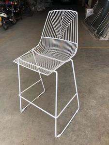 Sedia impilabile per sgabello da Bar in ferro metallico per noleggio eventi - Product Image 2