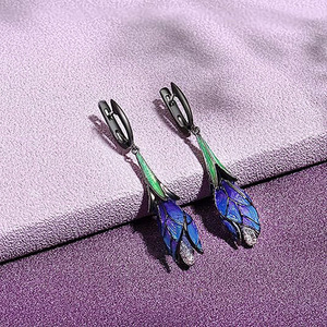Orecchini Pendenti Floreali per Donne, Gioielli Eleganti e Freschi per Vacanze - Product Image 5