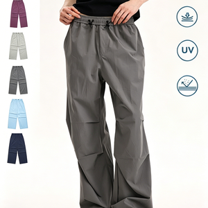 <span class=keywords><strong>Pantaloni</strong></span> da Uomo Leggeri, Larghi, Stile Hip Hop, con Chiusura a Coulisse, Casual Americani, Impermeabili, ad Asciugatura Rapida, Protezione Solare - Product Image 1