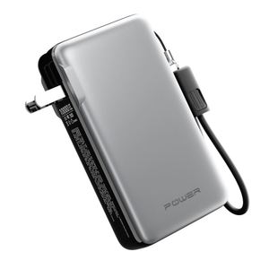 New 10000Mah AC Power Bank 65W Portable Charger Travel <b>Adapter</b> PD 22.5W Wireless Holder Mobile Devices USA/UK/Italy Socket - Product Image 1