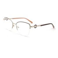 Monturas de Gafas Metálicas de Moda 2026, Gafas Ópticas de Alta Calidad HG7116, Buen Diseño para Adultos
