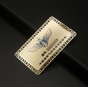 Carte de visite en titane personnalisée, sublimation, acier inoxydable, or brillant poli, métal, 0,3 mm pour laser - Product Image 3