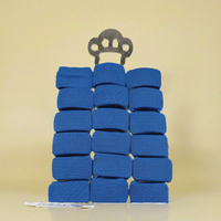 Protège-phalanges de boxe professionnel de haute qualité GetFit, en gel, pour l'entraînement, absorption des chocs, nylon durable, écologique, respirant