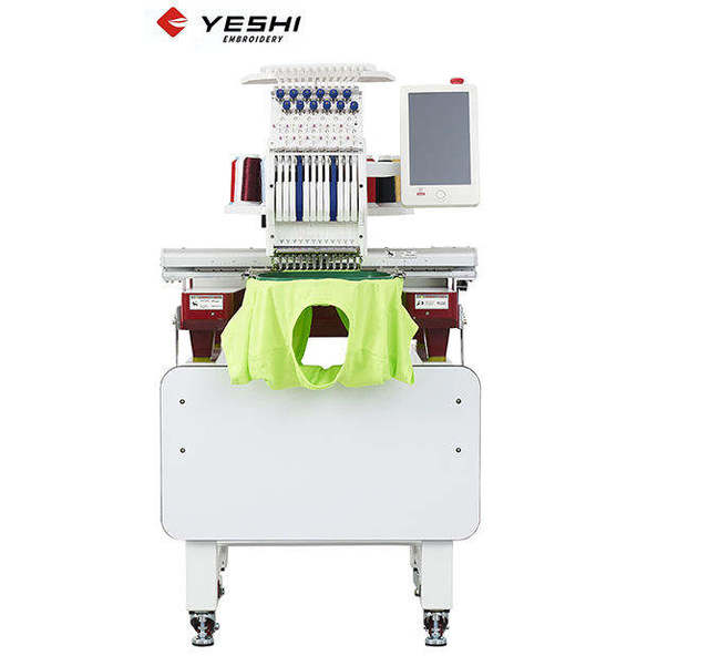9/12/15 Needles Custom logo Single Head China Factory Programmable Computerized Embroidery Machine