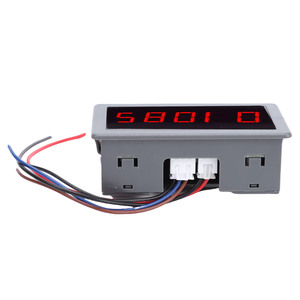 מד מהירות מנוע <span class=keywords><strong>DC</strong></span> ללא מברשות, טכומטר LED בעל 5 ספרות עם חיישן קירבה מסוג הול NPN, חלוקת תדרים וסינון - Product Image 5