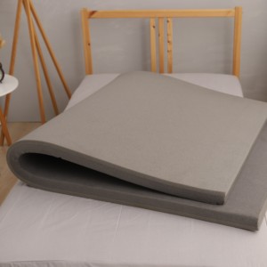 แผ่นที่นอนเทนเซลสีขาวกันลื่นใช้ในห้องนอนแผ่นรองเมมโมรี่โฟมระบายความร้อนระดับมืออาชีพ - Product Image 2