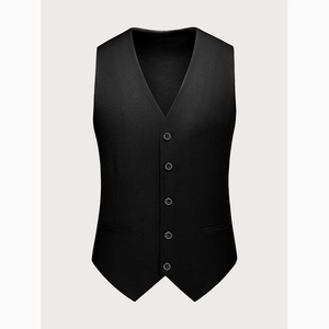 Men Business <b>Suits</b> Italian Solid Color Single-breasted Lapel <b>Buttons</b> Windproof Breathable All Season Daily Wear Good Quality - Product Image 1