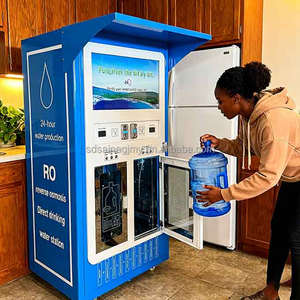 Máquina Expendedora de <span class=keywords><strong>Agua</strong></span> RO de Gran Flujo con Doble Salida, Operada con Monedas, Llenado Automático de Botellas, <span class=keywords><strong>Agua</strong></span> Potable Pública - Product Image 1