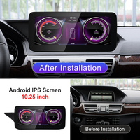 Nuevo sistema multimedia inalámbrico para automóvil con Android AUTO y CarPlay, pantalla de 12.3 pulgadas para Mercedes Benz Clase E W212, reproductores de video para automóvil
