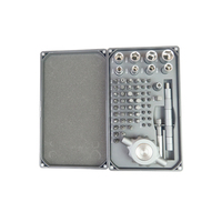 Kit de 40 embouts de tournevis de précision en acier S2 pour visseuses à chocs, perceuses, outils électriques et réparations domestiques, avec étui en plastique, OEM