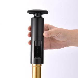 Chine LATROU prix d'usine 2-en-1 ouvre-vin cadeau de noël ouvre-bouteille en métal tire-bouchon avec coupe-feuille - Product Image 4